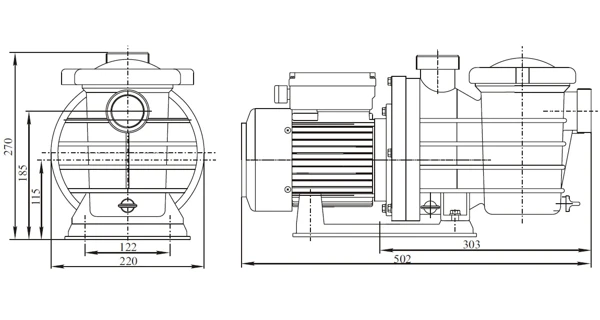 Čerpadlo Hanscraft Blue Power 370 - 0,37kW